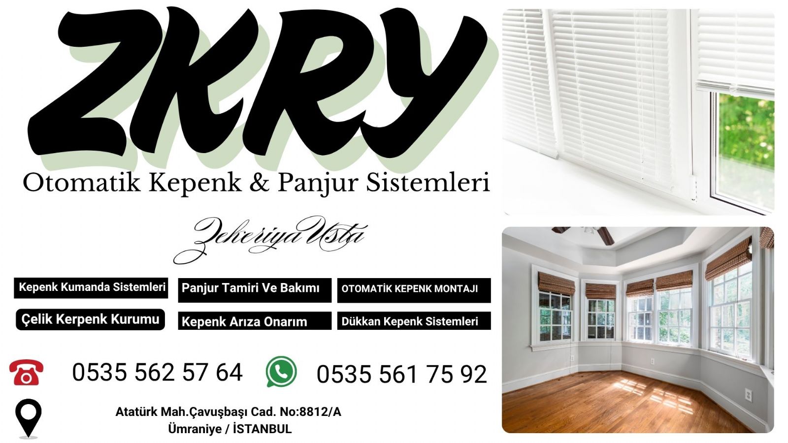 Ümraniye Kepenk ve Panjur Tamiri